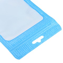 100/200/500 Translucent Window Color Design Border Hang Hole Resealable Zip Bags