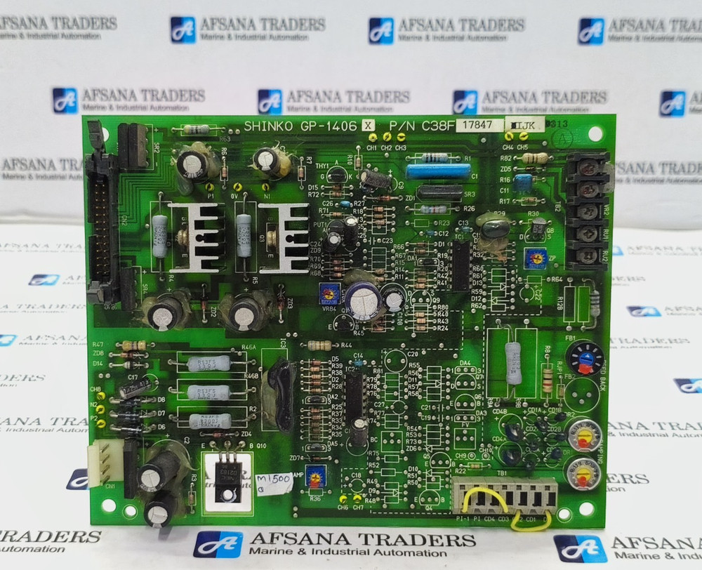 SHINKO GP-1406 PRINTED CIRCUIT BOARD C38F
