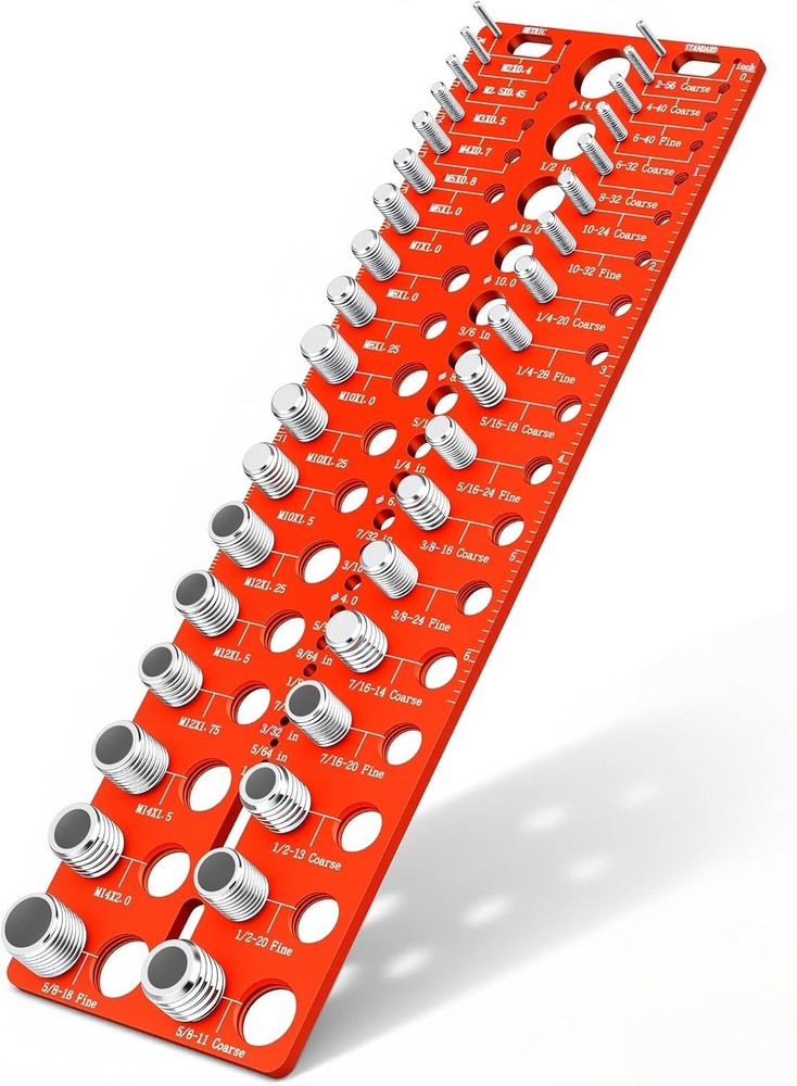 55 Nut and Bolt Thread Checker Thread Checker Standard and Metric