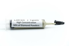 Diamond Polishing Paste 1,200 Grit 10-20 Micron (H) 50% Concentration, 5 grams