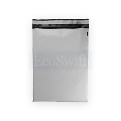 25 12×15.5 ECOSWIFT WHITE POLY MAILERS SHIPPING ENVELOPES BAGS