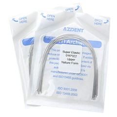 AZDENT Dental Orthodontic Super Elastic Niti Nature Form Rectangular Arch Wires