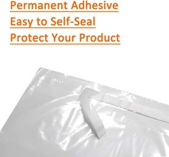 Clear Self-Sealing Poly Bag 1.5mil for Clothes, Apparel, Shipping & Storage