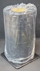 3M 8663HS Polyurethane Protective Tape 12″x36yd Matte Black Skip Slit 18 mil 700
