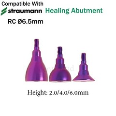Fits ITI Straumann BL/BLT Dental NC/RC Healing Abutment Caps Cover Screw