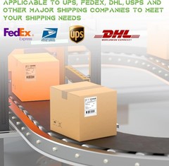 for Zebra & Rollo 4″ x 6″ Direct Thermal Address Shipping Labels Fanfold Rolls