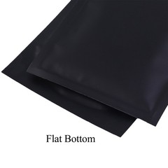 QQ Studio Foil Matte Packaging Bags With Zipper Seal Pouch for Beauty Products