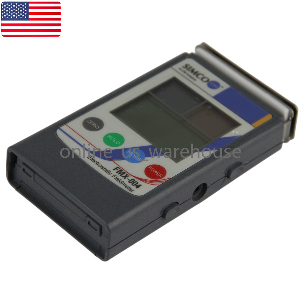 One New SIMCO Fmx-004 Handheld LCD Electrostatic Field Meter Static Tester – US