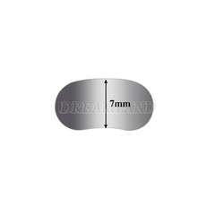 100 Pcs Dental Sectional Contoured Metal Matrices Refill Matrix Band Ledge 35um