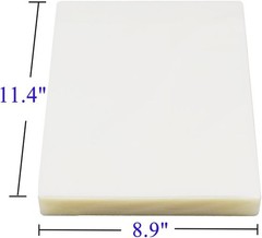 3 Mil Thermal Laminating Pouches 100-2000 Pack 9 x 11.5″ Letter Laminator Sheets
