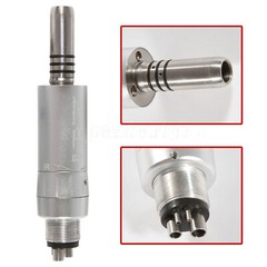 Dental E-type Air Motor Slow Low Speed Handpiece 4 Hole Inner Water Spray USA