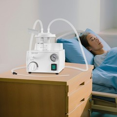 Vacuum Phlegm Quiet Suction Unit Portable Medical Emergency Aspirator Machine US