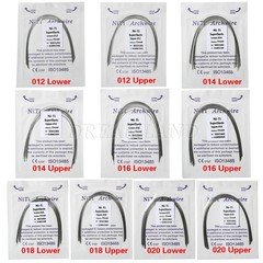 Arcos de Dental Ortodoncia Redondos Niti Arco de Alambre Su Arch Wire USA