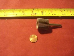 (0286.) Flapper Grinding Wheel 1″ L x 1″ Dia. 80 Grit. Shank Dia. 1/4″