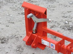 Kubota LA240 and LA243 Tractor Loader to Skid Steer Quick Attach Adapter 835130