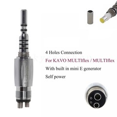 Dental 4 Hole Coupling LED Coupler for KAVO Multiflex Lux Fiber Optic Handpiece