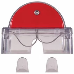 Fire Alarm Protective Cover, Polycarbonate, Surface Mount, 6 7/8 in W x 8 7/8 in