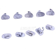 20/50sets Dental Buccal Tubes 1st/2nd Molar Bondable Roth/MBT 018 /022 Non-Conv