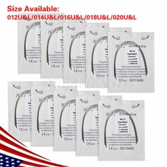 1-50 packs Dental Orthodontic Super Elastic Niti Arch Wire Round Ovoid Form OCA