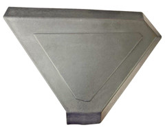 IRON CROSS PATRIOT BOARD END CAP FITS FRONT PASSENGER AND DRIVER REAR