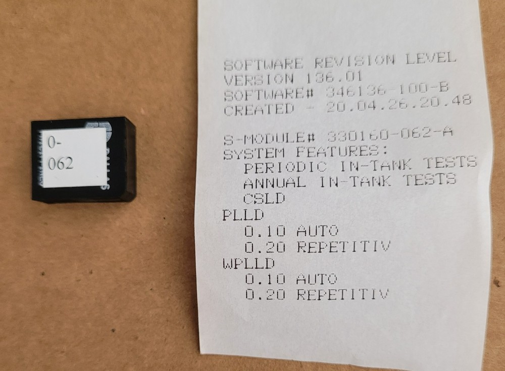 Veeder Root 330160-062 CSLD & PLLD SEM, TLS-350 tank monitor, 6 month warranty