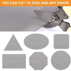 Mesh 20 Mesh Stainless Steel Mesh Screen 1Pack Woven Wire Mesh for Mesh Screen