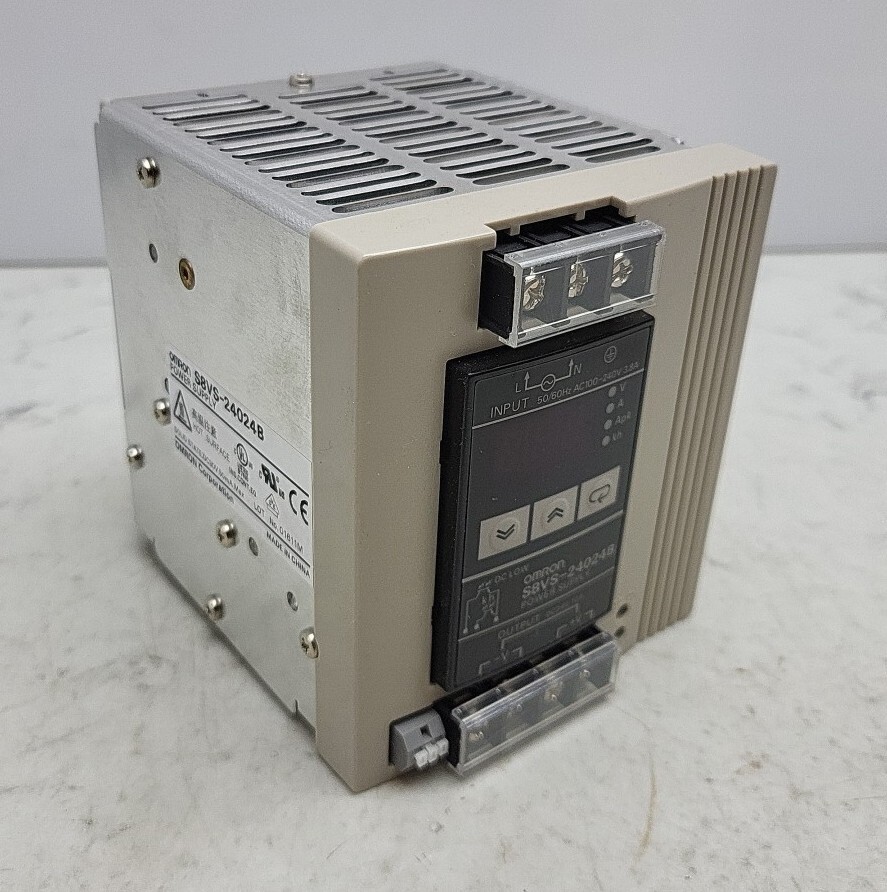 Omron S8VS-24024B Power Supply Input AC100-240V 3.8A Output 24VDC 10A *USED