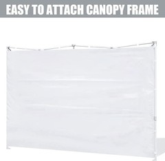 Door for 10×10 Canopy Frame One Central Zipper Design for Easy Entry and Exit…