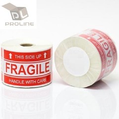 500 Labels 2×3 FRAGILE This Side Up Shipping Mailing Handle with Care Stickers