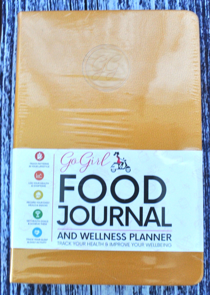 Go Girl Food Journal and Wellness 120 Page 6 Month Planner FREE SHIPPING