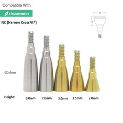 US Straumann Implant Healing Cap Abutment Impression Transfer For NC/RC Implants