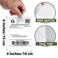 500 4X6 Thermal Paper Shipping Labels Logistics Labels for Thermal Printers