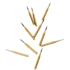 AZDENT 10 Pcs Dental Carbide Trimming & Finishing Burs FG/7406/7408/7901/7902