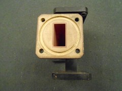 WAVEGUIDE WR75 CROSS GUIDE COUPLER 10.95-11.95, 60 DB COUPLING.