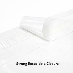 Clear Resealable OPP Cello Bags 1.5 Mil Poly w/ Suffocation Warning – Multi Size