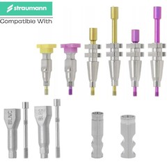 US Straumann Implant Healing Cap Abutment Impression Transfer For NC/RC Implants