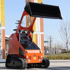 1 Ton Mini Excavator + Mini Skid Steer Loader 13.5HP B&S Gas EPA Free Shipping