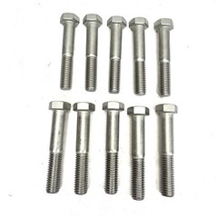 1/2-13 x 3″ Hex Bolts Cap Screws 18-8 Stainless Steel Partial Thread (10-PACK)