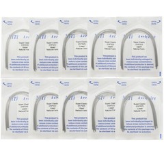 100PCS Dental Orthodontic Niti Arch Wire Natural Form Arches Round Rectangular