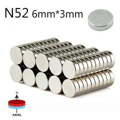 LOT5-100 Round Neodymium Magnets N52 Super Strong Rare Earth Small Large Magnets