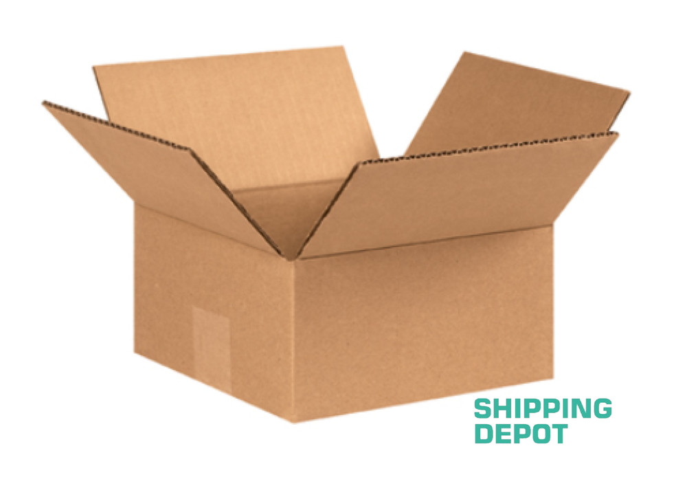 25 ~ 8x8x4″ Corrugated Kraft Cardboard Cartons Shipping Packing Box Boxes