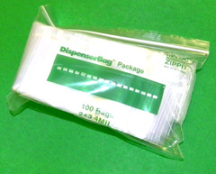4mil Reloc Zippit Bags 2×3 Reclosable H.D.2″x3″ 100 Zip Seal Lock Thick Baggies