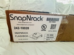 SnapNrack Flashbox 242-10028 unopened box