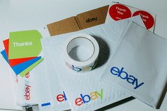 42 Ebay Branded Shipping Supplies STARTER KIT Box Lg Poly Bag TY PC Tape Tissue