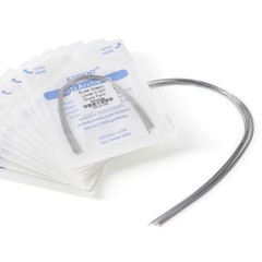 AZDENT Dental Ortho Super Elastic Niti Arch Wires Round Thermal/Steel Nature