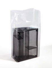 26 X 24 X 48″ 2 Mil Clear Gusseted Poly Bags (100 Bags) – Laddawn 1647