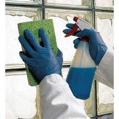 Ansell 92-675 Disposable Nitrile Gloves With Textured Fingertips, Nitrile,