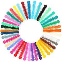 1040 Dental Orthodontic Ligature Ties Elastic Rubber Band Elastomeric Ligaduras