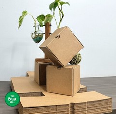 4″ x 4″ x 4″ Flat Folding Boxes