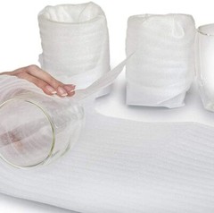 100 Foam Wrap Cushioning Sheets 12x12x1/16 packing materials for fragile items